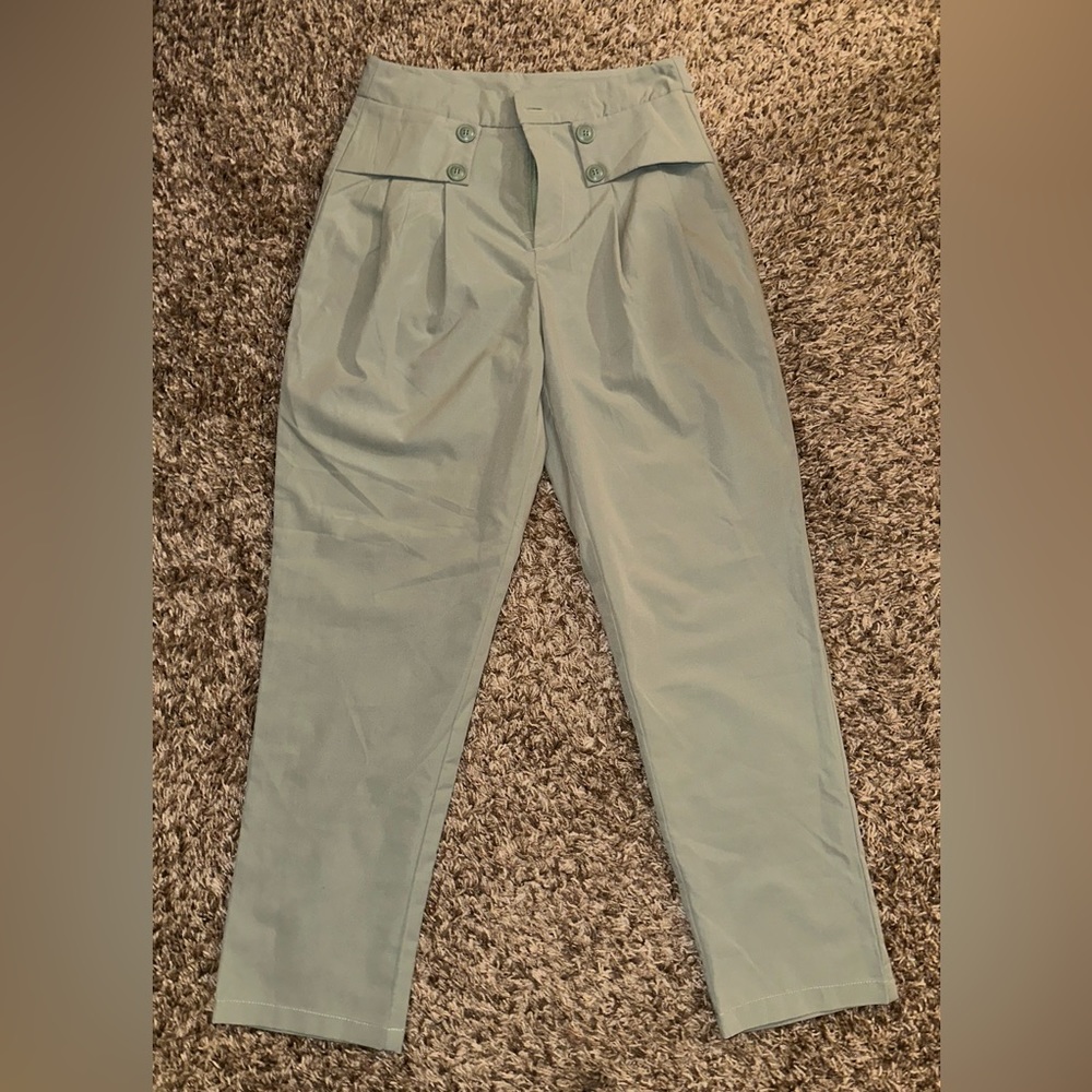 Shein Sage Green Dress Pants